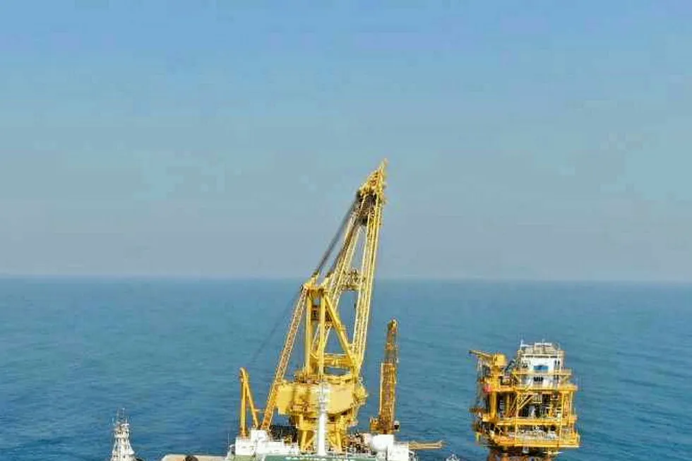 Off Mexico: Mizton platform
