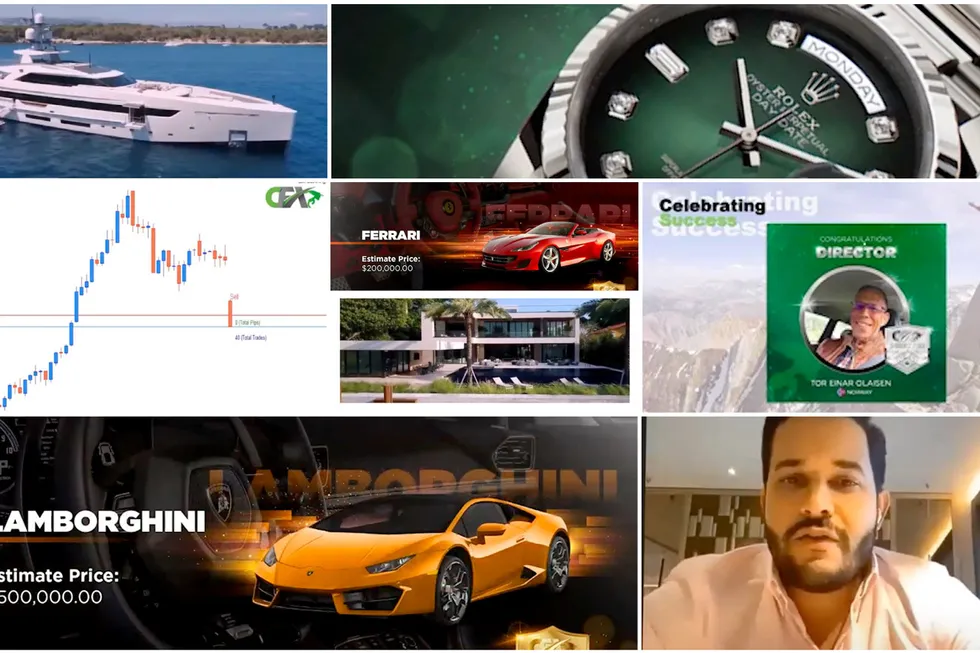 Det har vært lokket med blant annet Rolex, luksusreiser og sportsbiler som Porsche og Ferrari for medlemsverving i nettverksselskapet Cash FX.