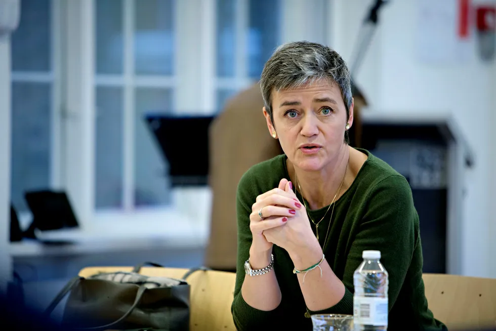 Margrethe Vestager, EUs konkurransekommisær i Juncker-kommisjonen, Foto: Kristian Ridder-Nielsen