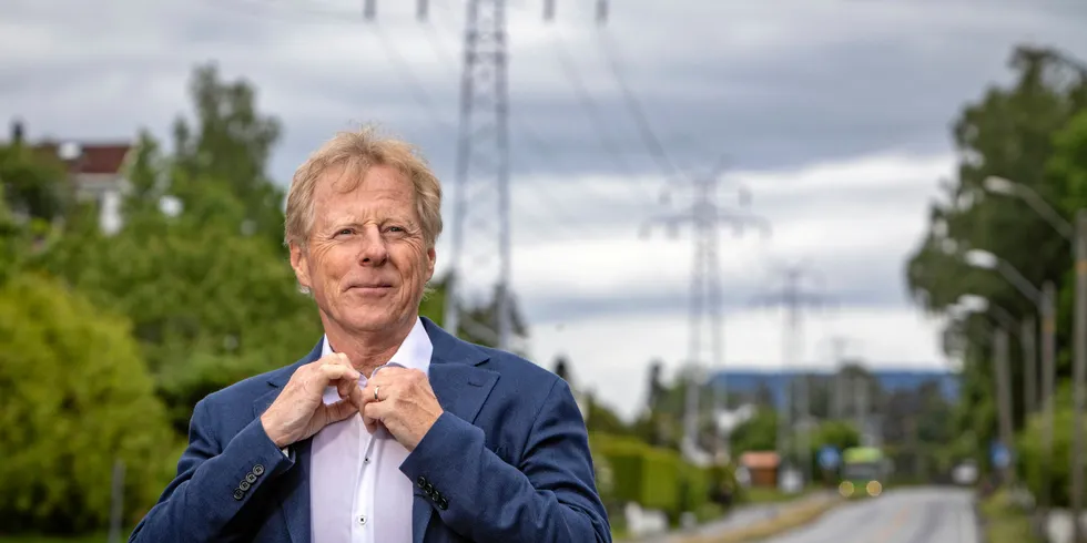 Knut Lockert, daglig leder Distriktsenergi, er opptatt av at nettselskapene ikke kommer i en likviditetsskvis når de nå skal håndtere sikringspakken som regjeringen la frem lørdag.
