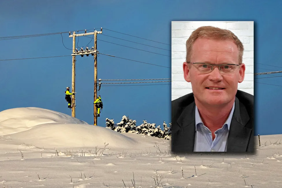 Tensio TN er nå det mest effektive nettselskapet i distribusjonsnettet, ifølge nye tall fra RME. Administrerende direktør Kenneth Brandsås i Tensio innfelt i bildet.