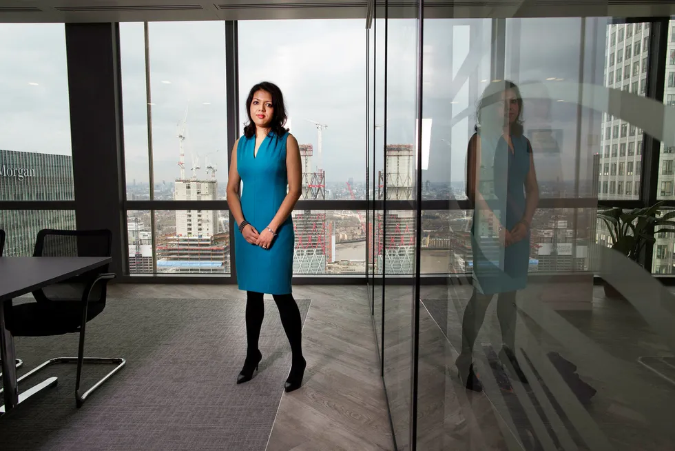 Amrita Sen, sjefanalytiker i Energy Aspects, tror ikke på økt lønnsomhet for skiferoljeselskaper. Foto: Jeff Gilbert