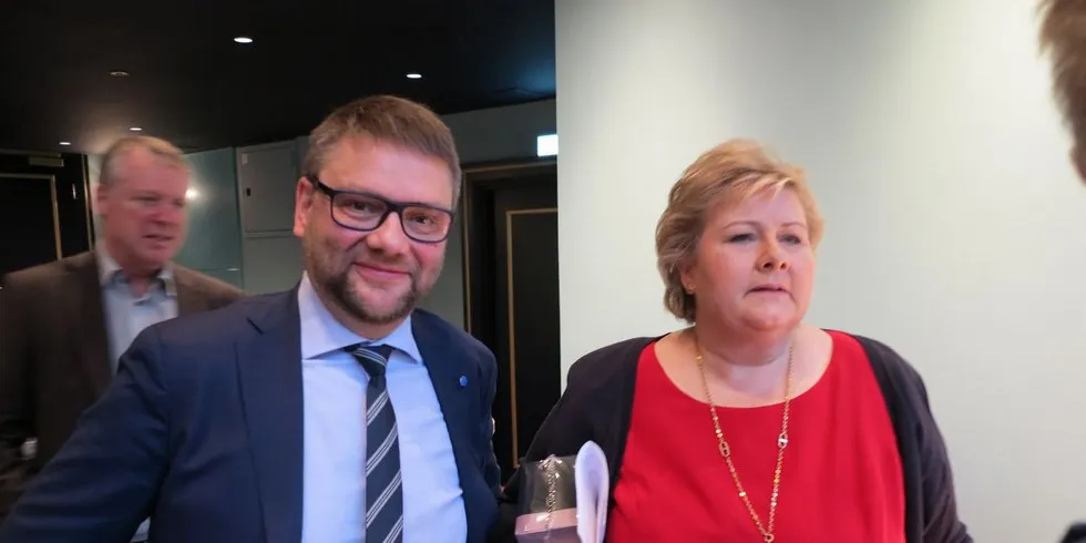 Leder Jonny Berfjord i Fiskebåt utfordrer statsminister Erna Solberg til å ta kvotestriden mellom Norge, Island og Færøyene opp på høyeste politiske nivå. Foto: Nils Torsvik