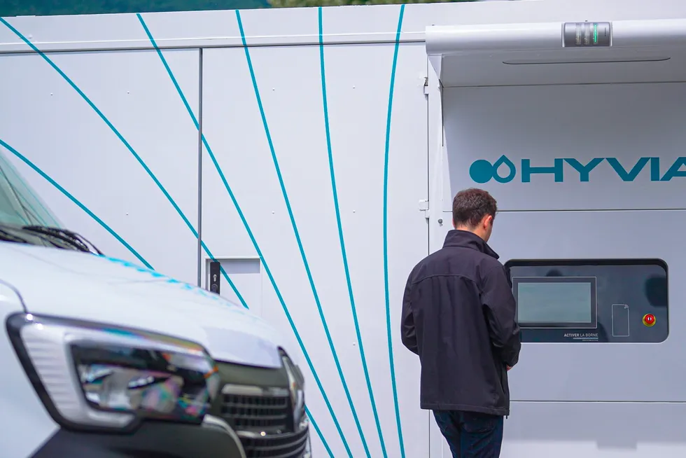 Hyvia hydrogen-powered van