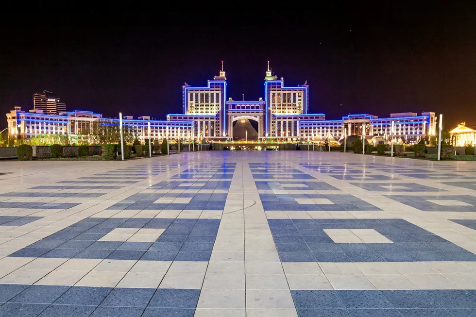 Setback: the KazMunaiGaz headquarters in Nur-Sultan