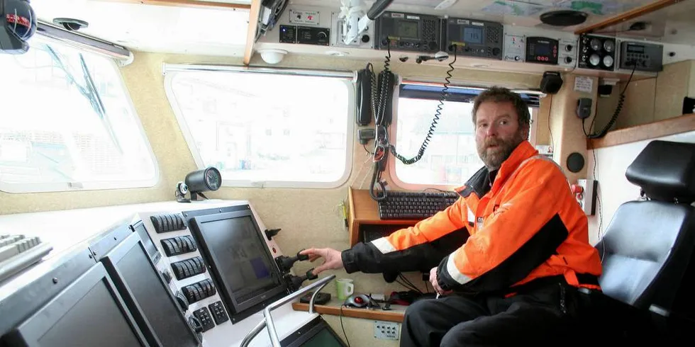 VANSKELIG: Bjarni Sigurdsson mener fisket etter levende rognkjeks er vanskelig og for de spesielt interesserte.Foto: Bjørn Tore Forberg