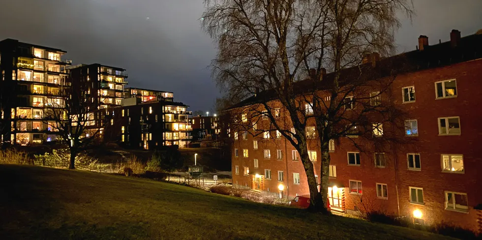 . Full strømstøtte over 50 øre/kWh til alle disse leilighetene ville ha kostet titalls milliarder kroner.