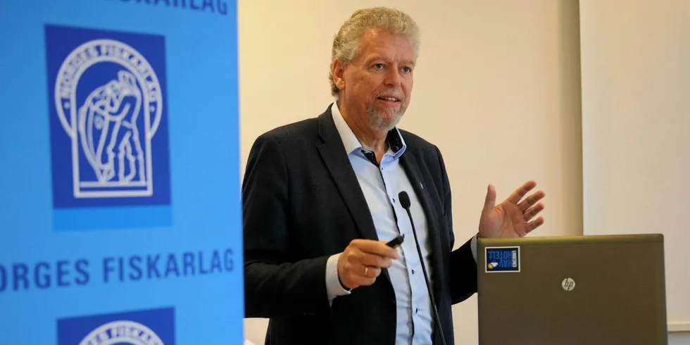 PARKERT: Otto Gregussen, generalsekretær i Norges Fiskarlag, har valgt å parkere Fiskarlaget sentralt i arbeidet med en ny organisering. Foto: Kjersti Kvile