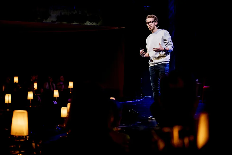 Medgründer og partner i Askeladden & Co, Martin Schütt, deltok torsdag på DNs Gaselleshow 2019 på Chat Noir i Oslo.