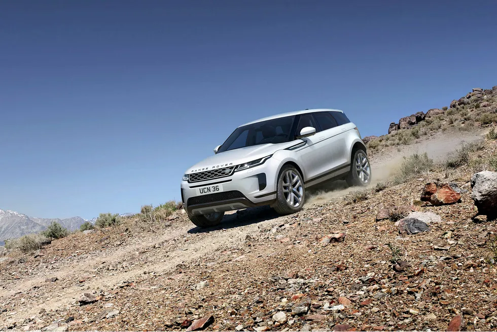 Nye Range Rover Evoque er til forveksling lik Range Rover Evoque.