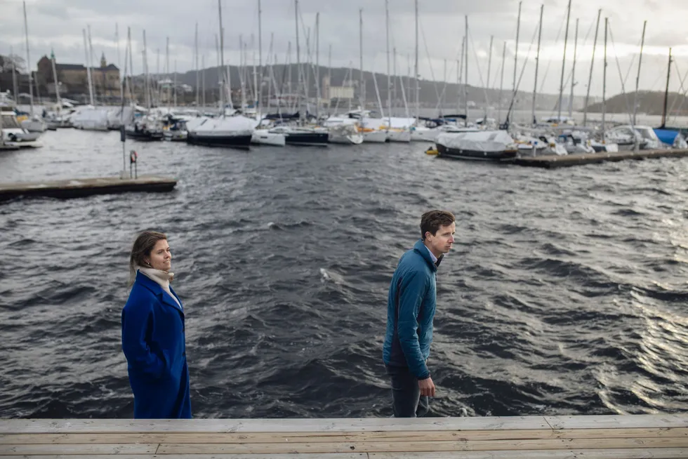 Maren Hjorth Bauer og Sverre Martinsen startet opp et venture-fond som skulle investere i havselskaper. Nå legges det ned.