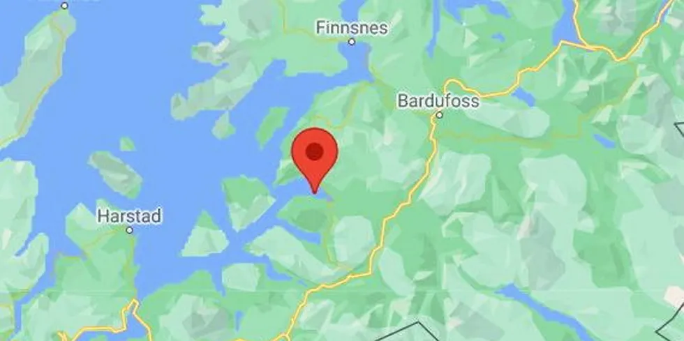 Salangen kommune i Troms- og Finnmark fylke.