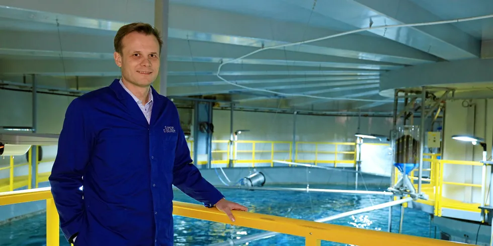 Trond Håkon Schaug-Pettersen, administrerende direktør i Salmon Evolution.