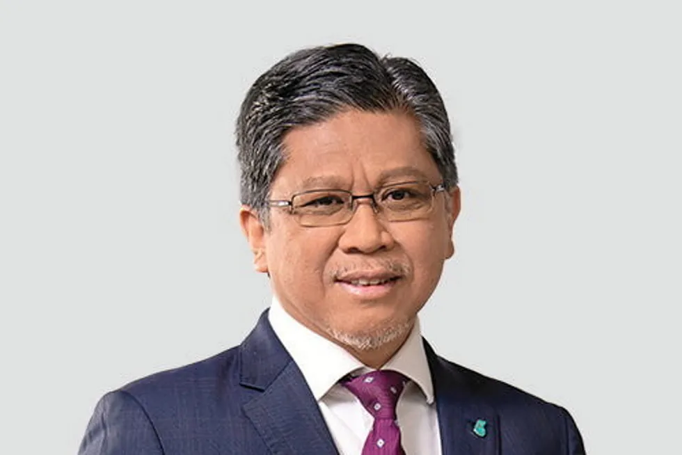 Petronas Malaysia Petroleum Management senior vice president Bacho Pilong.