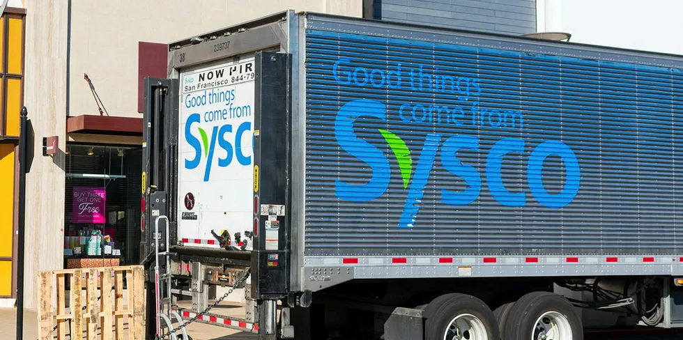 Sysco distribution foodservice.