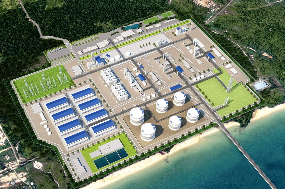 Schematic: Samsung Engineering has started the front-end engineering and design (FEED) work for H2biscus project in Sarawak, Malaysia.