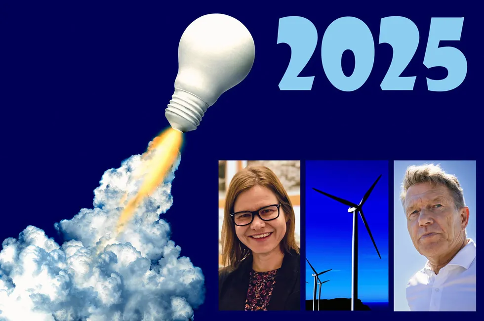 Hva skjer i 2025? Får Liina Veerme flere kvinnelige kolleger på toppen? Blir det noe ny vindkraft? Beholder Terje Aasland jobben? Spå fremtiden i vår konkurranse!.
