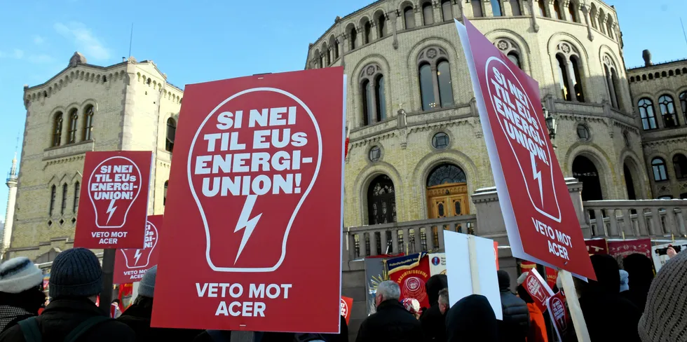 Acer. Acer demo Stortinget.