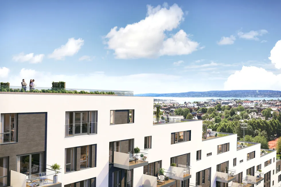 - Det er ikke prisen som gjør at den ikke er solgt, sier informasjonssjef Åge Pettersen i Obos. 97 millioner kroners leiligheten på Majorstuen i Oslo deles nå opp to leiligheter som får en prislapp på henholdsvis 37 og 60 millioner kroner.