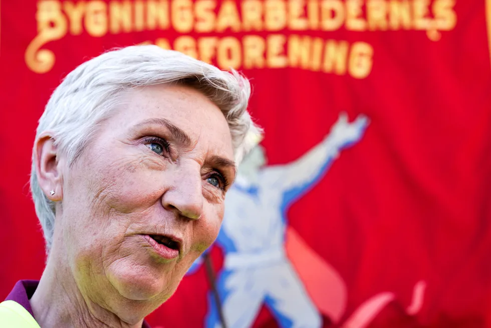LO-leder Peggy Hessen Følsvik tok medlemmene ut i streik ifjor. Det ga best resultater for de lavest lønte.