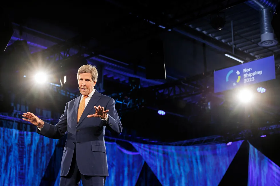 John Kerry, former US climate envoy and secretary of state.