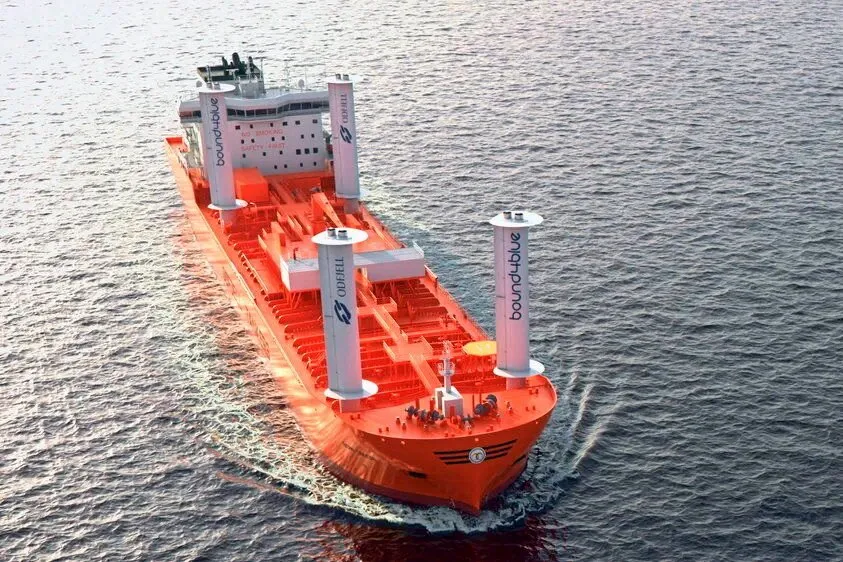 Nå har Odfjell fått testet nye seil på første kryssing av Atlanteren. Resultatet er ifølge teknologidirektøren svært lovende.