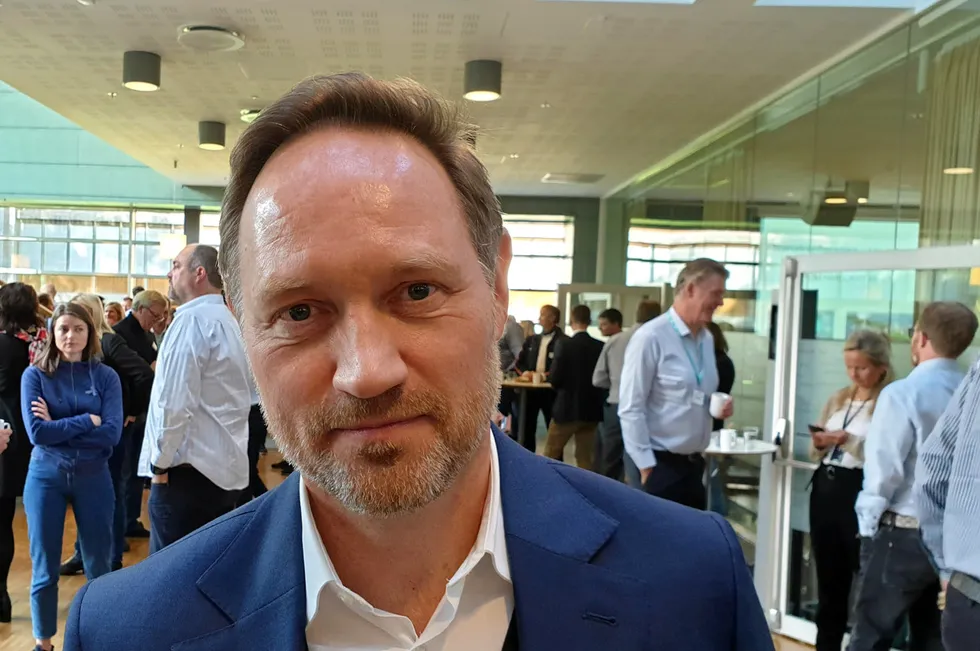 Stål Heggelund, maritim bransjesjef i Norsk Industri