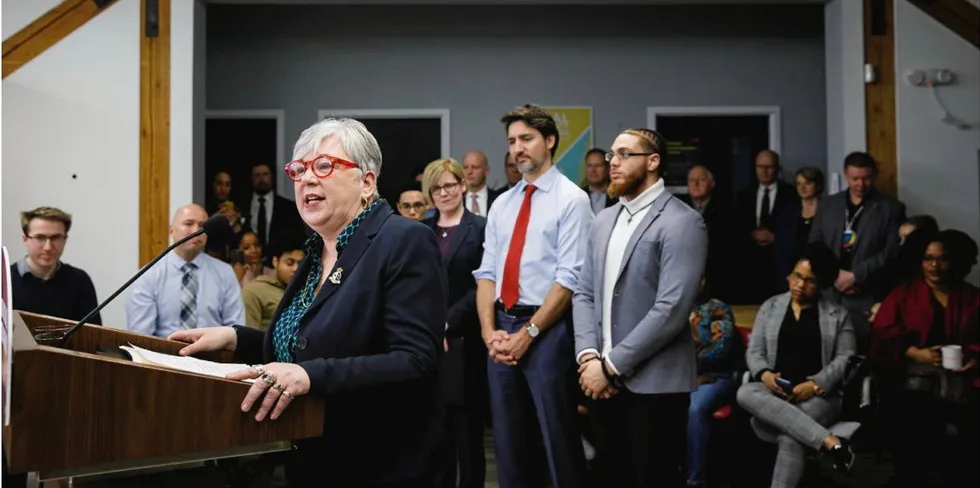 Canada's Fisheries Minister Bernadette Jordan.