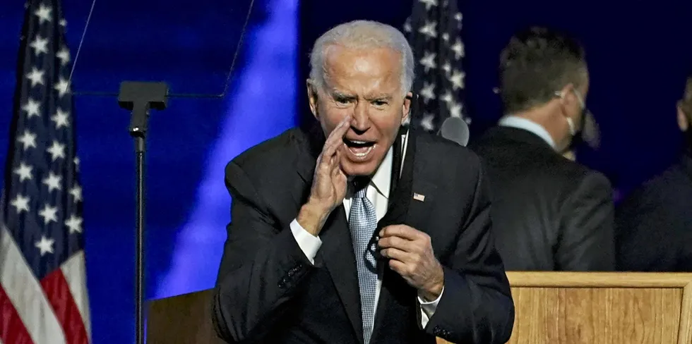 USAs president Joe Biden har store klima-ambisjoner.