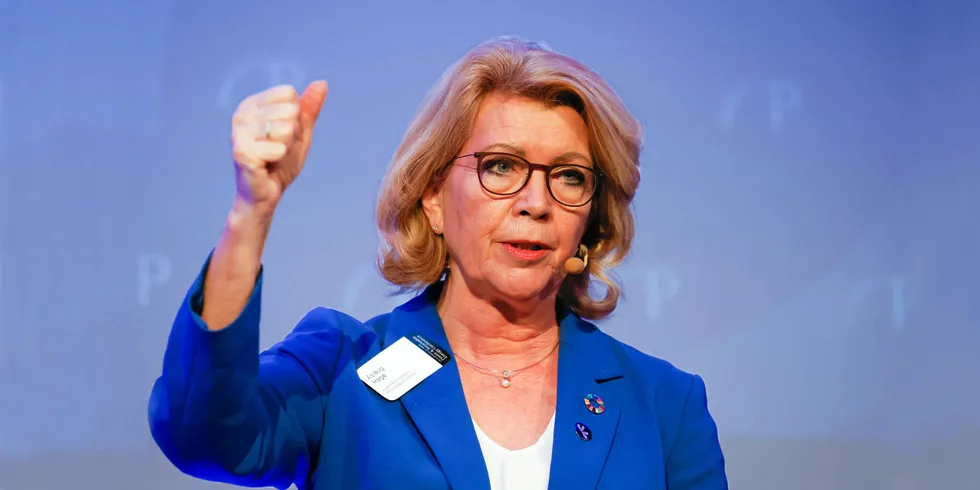 Tirsdag sendte Fornybar Norge brev til regjeringen med krav om en krisepakke til strømnettet. – Vi kan bruke ordet dramatisk om situasjonen vi er i, sier leder Åslaug Haga.