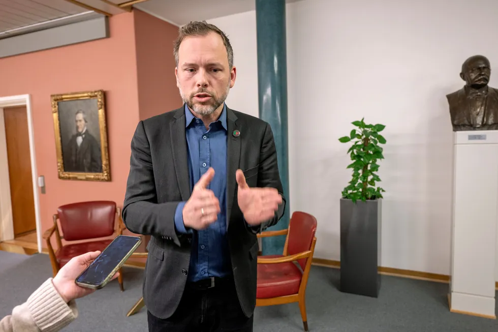 SV-leder Audun Lysbakken vil stemme ned forslaget nulltoll på ukrainske varer, som Ukraina selv har bedt om.