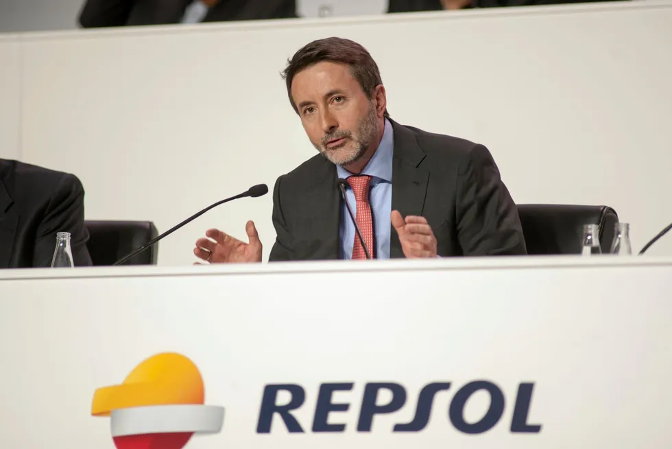 Repsol chief executive Josu Jon Imaz