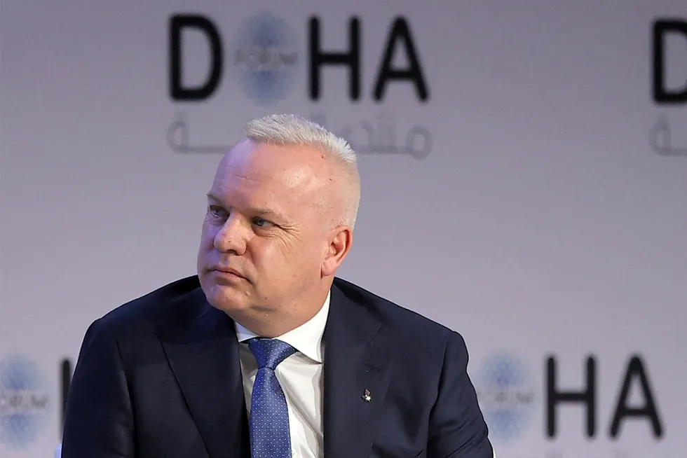 Drilling targets: Equinor chief executive Anders Opedal.