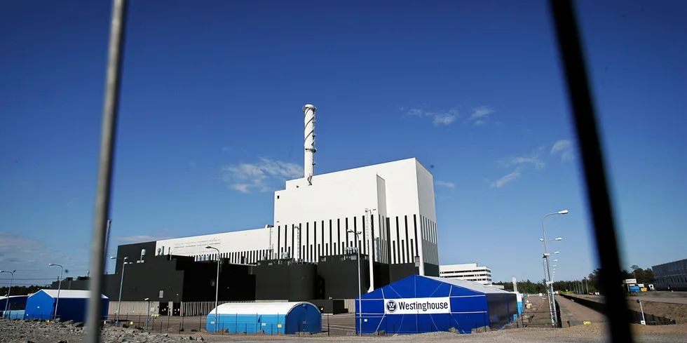 Det ble full stans ved atomkraftverket Oskarshamn 3 i Sverige onsdag.