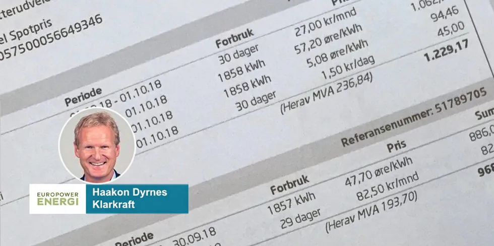 Haakon Dyrnes, administrerende direktør i Klarkraft AS.
