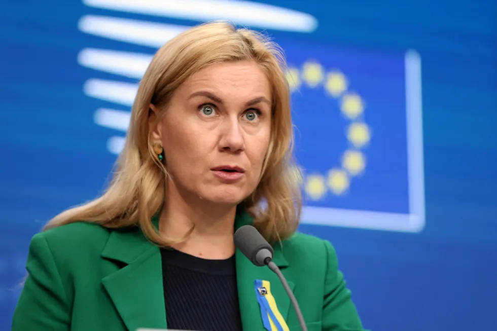 Kadri Simson, European Commissioner for Energy.