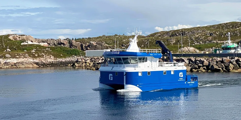 Notvaskebåten «Frøy Fenris» blir lillebror til to av de nye båtene Frøygruppen har i bestilling. De to båtene blir like, bare en meter bredere.