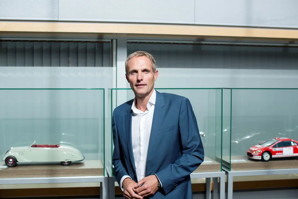 Marius Hayler, overtar ansvaret for importen av Jaguar og Land Rover til Norge. Her er han avbildet da han var sjef for Bertel O. Steen Detalj.