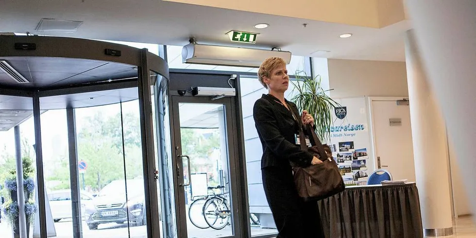 SJEF FOR BYRÅKRATIET: Fiskeridirektør Liv Holmefjord er sjef for den største byråkratinstitusjonen havbruksnæringen har med å gjøre, Fiskeridirektoratet.Foto: Wil Lee-Wright