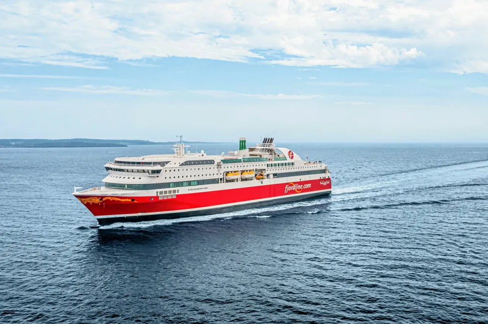 To av Fjord Lines skip skal inn til ombygging.