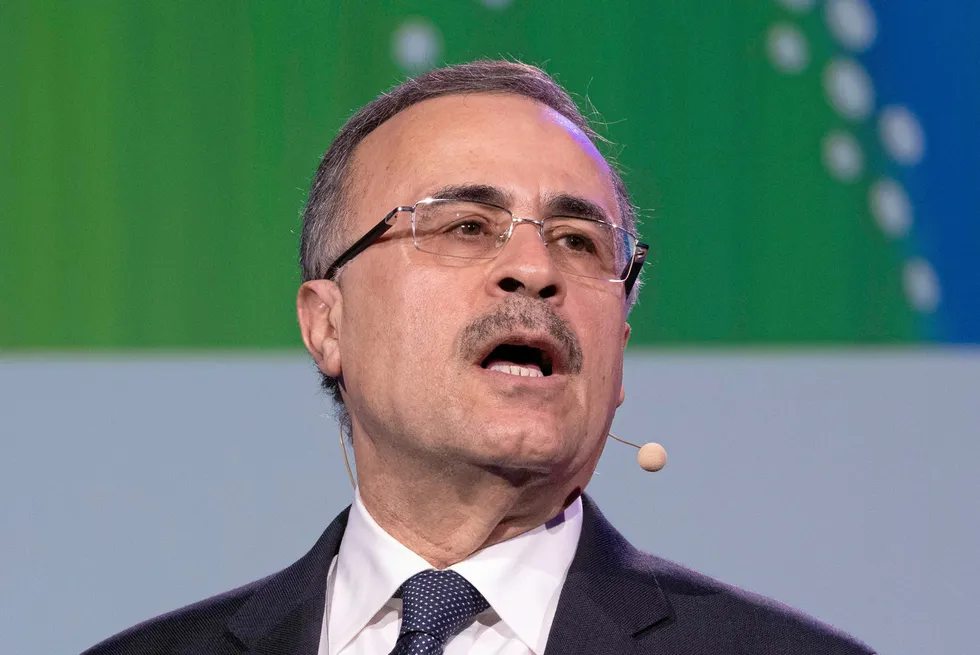 Saudi Aramco chief executive Amin Nasser.