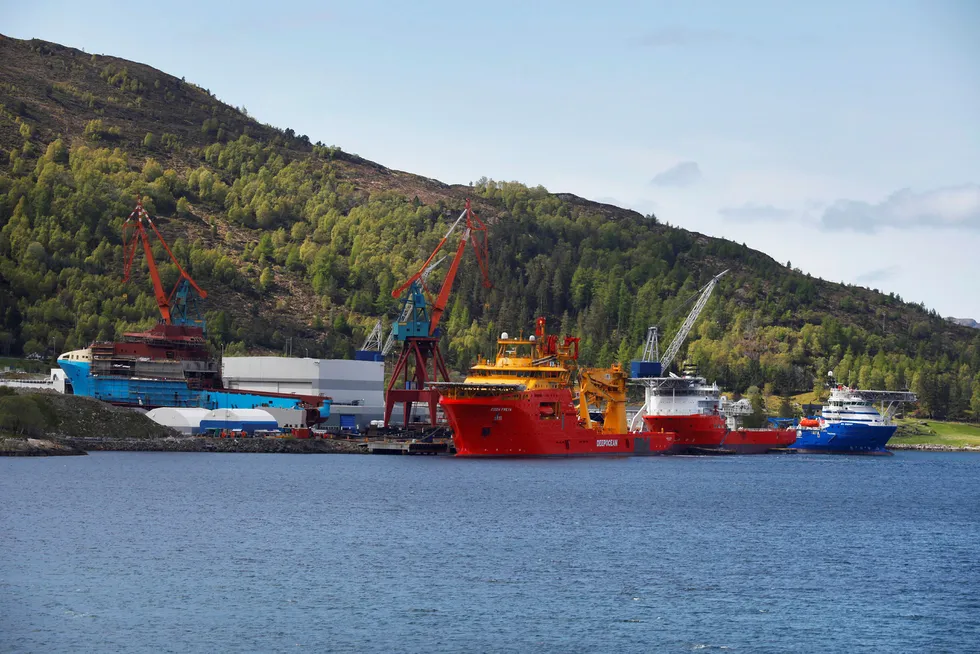 Kleven Verft i Ulsteinvik i Møre og Romsdal sendte fredag begjæring om å åpne konkurs til Sunnmøre tingrett.
