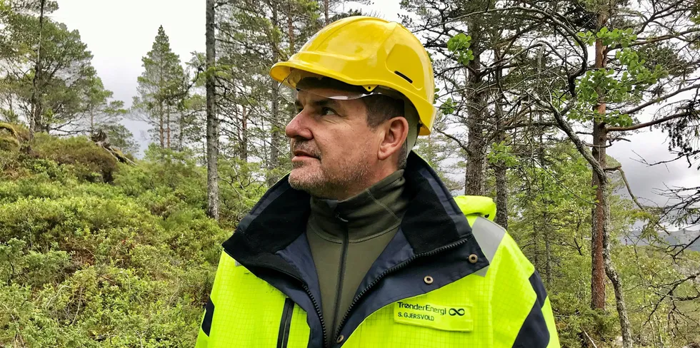 Konsernsjef Ståle Gjersvold i Trønderenergi er godt fornøyd med en snittpris på 16,7 øre/kWh i 2020.
