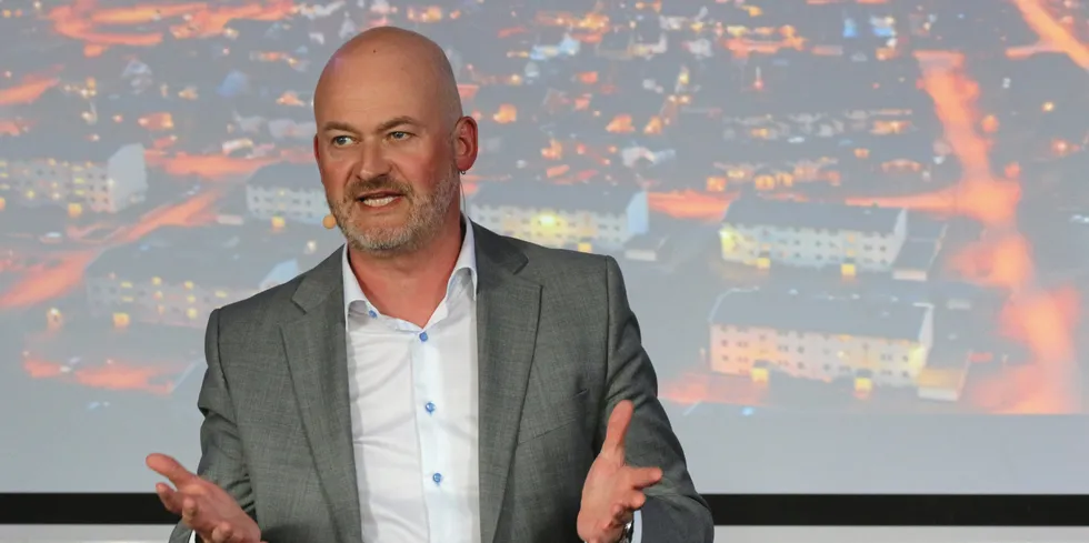 Informasjonssjef Aslak Øverås i Energi Norge.
