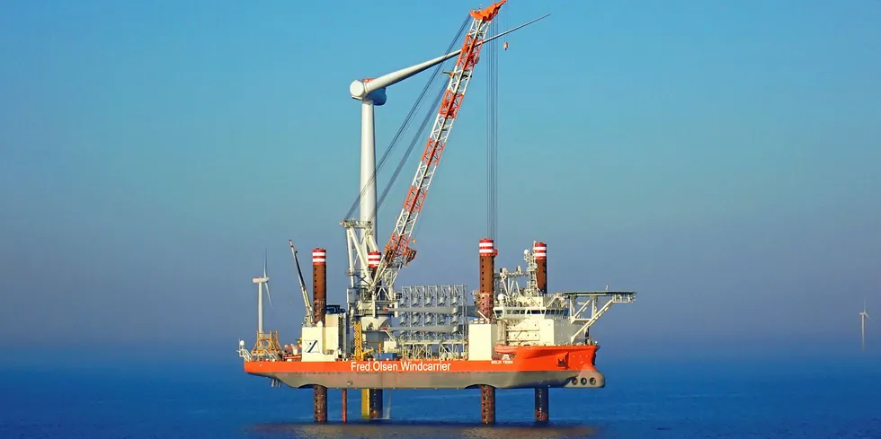 Hornsea 1 på 1,2 GW var fortsatt under bygging da lynnedslaget skapte trøbbel for det britiske nettet i august.