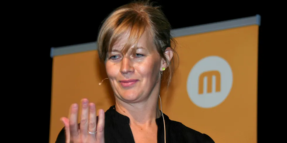 Ingvild Sørhus, karbonanalytiker i Refinitiv, sier at karbonprisen stort sett har fulgt optimismen i finansmarkedene den siste tiden.