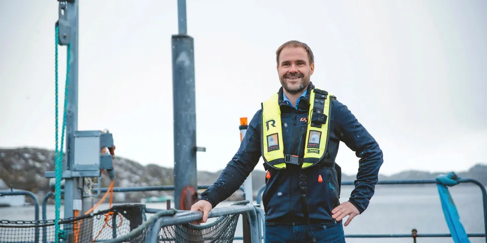 Einar Eide, administrerende direktør i Bremnes Seashore.