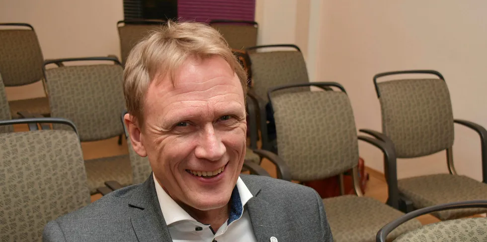 Rolf Barmen, konsernsjef i Fjordkraft, forteller at Elhub har gitt flere viktige positive effekter for selskapet.