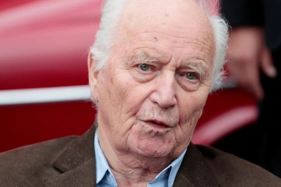 Thorvald Stoltenberg er død. Foto: Lise Åserud/NTB Scanpix