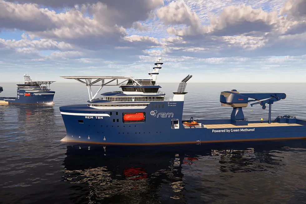 Det er dette skipet som skal bygges. Energy Subsea Construction Vessel.